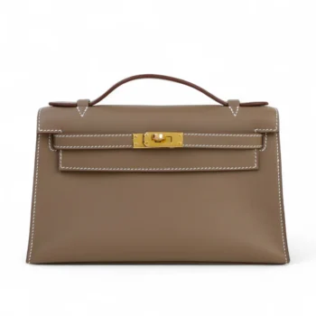 Kelly Pochette Etoupe Swift