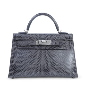 Mini Kelly II Ardoise Lizard