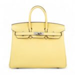 Birkin 25 Jaune Poussin Togo