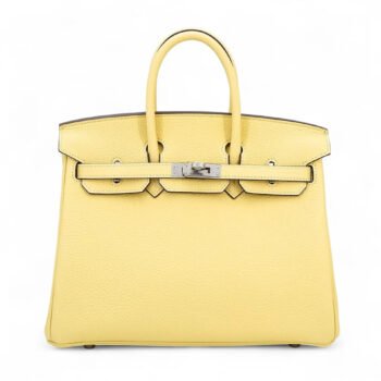 Birkin 25 Jaune Poussin Togo