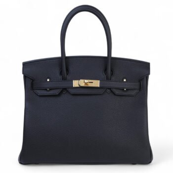 Birkin 30 Noir Togo